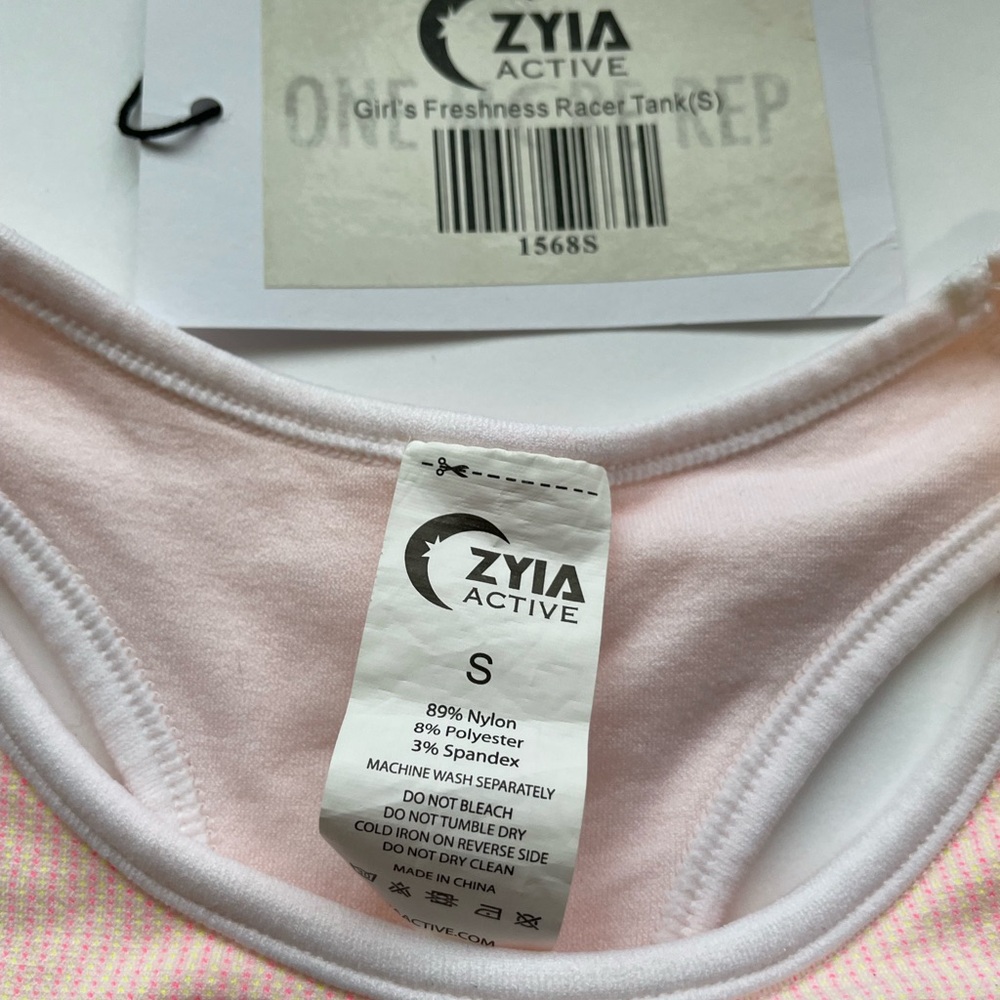 ZYIA - Freshness Racer Tank - Picture 4 of 8